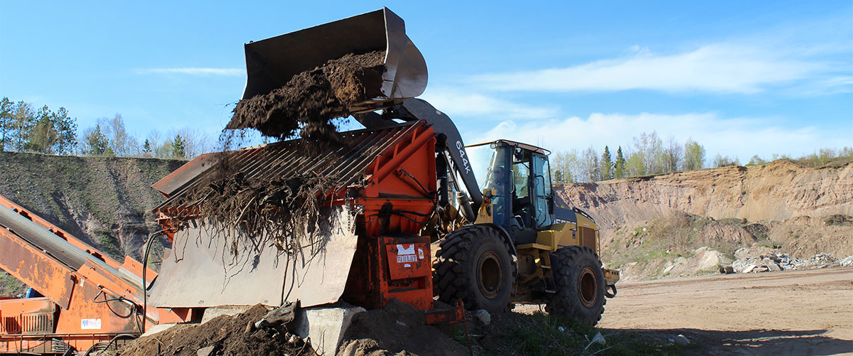 Dumping Top Soil